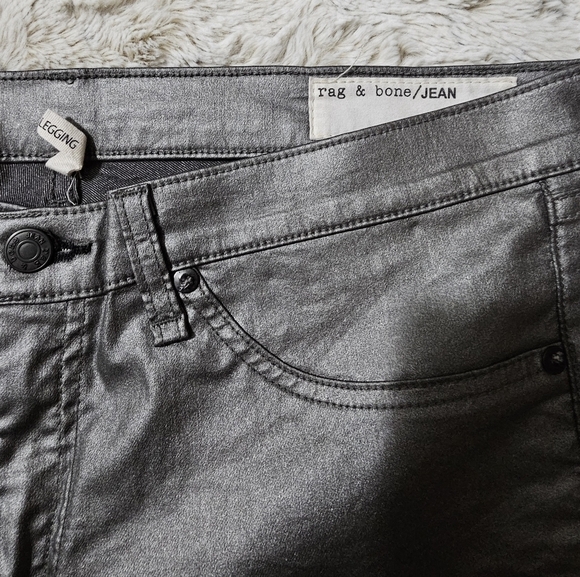 Rag & Bone Coated Legging Jeans - Picture 11 of 14